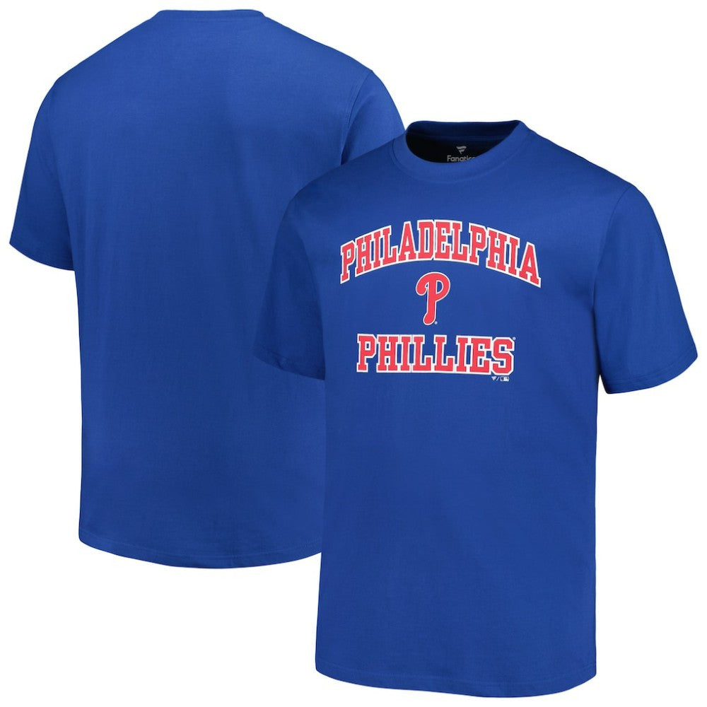 Philadelphia Phillies Profile Big & Tall Heart & Soul T-Shirt - Royal