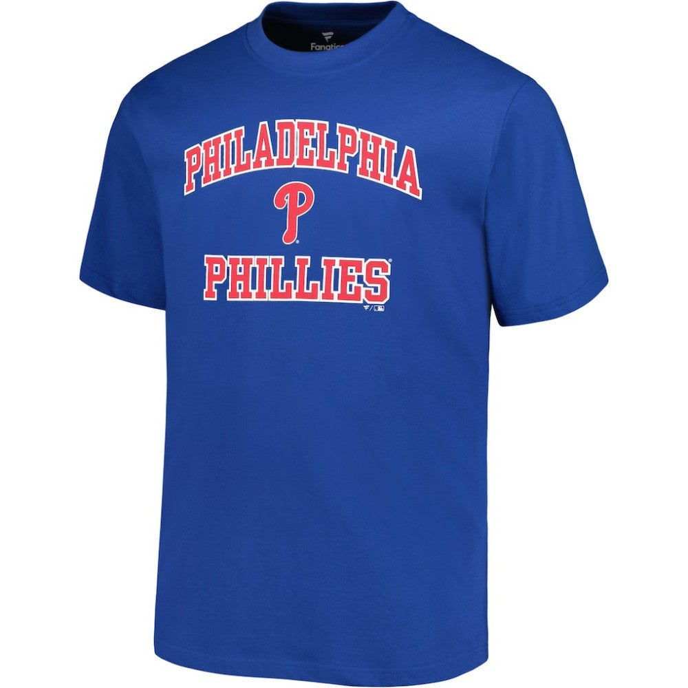 Philadelphia Phillies Profile Big & Tall Heart & Soul T-Shirt - Royal