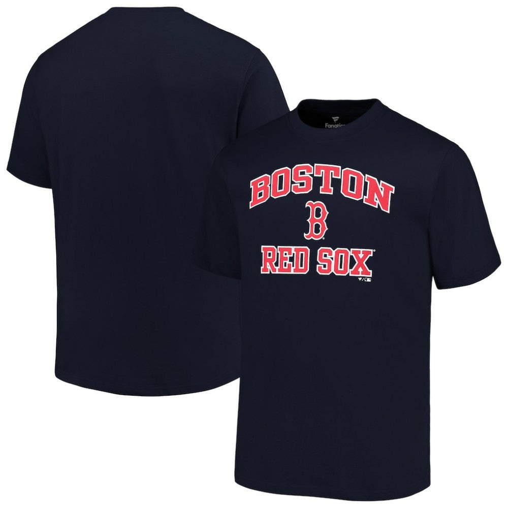 Boston Red Sox Profile Big & Tall Heart & Soul T-Shirt - Navy