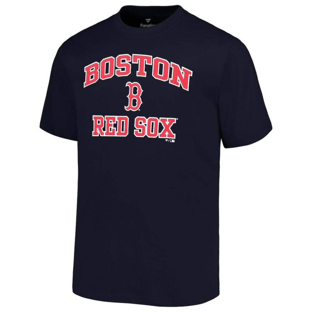 Boston Red Sox Profile Big & Tall Heart & Soul T-Shirt - Navy