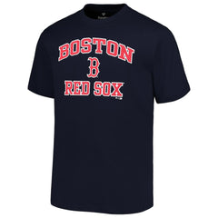 Boston Red Sox Profile Big & Tall Heart & Soul T-Shirt - Navy