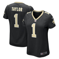 Alontae Taylor New Orleans Saints Women's Team Game Jersey - Black | Nike on sale