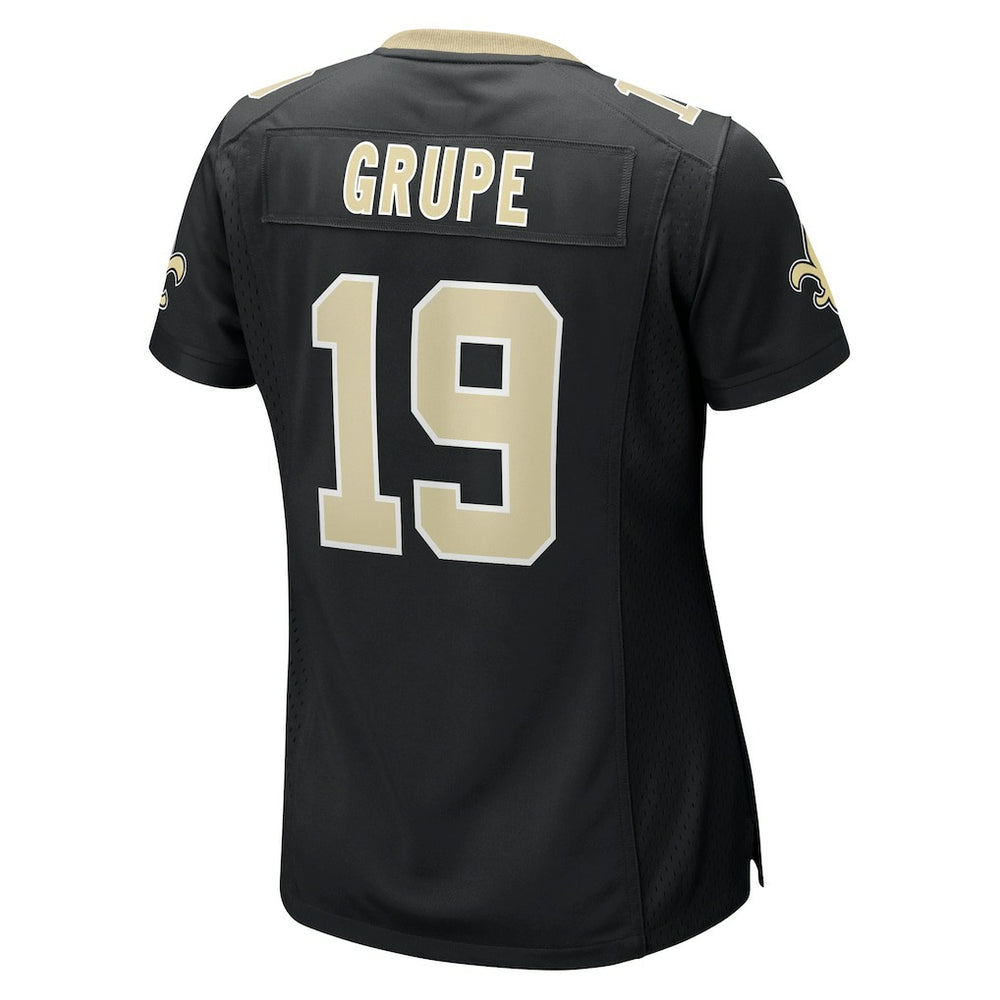 Blake Grupe New Orleans Saints Women's Team Game Jersey - Black | Nike outlet