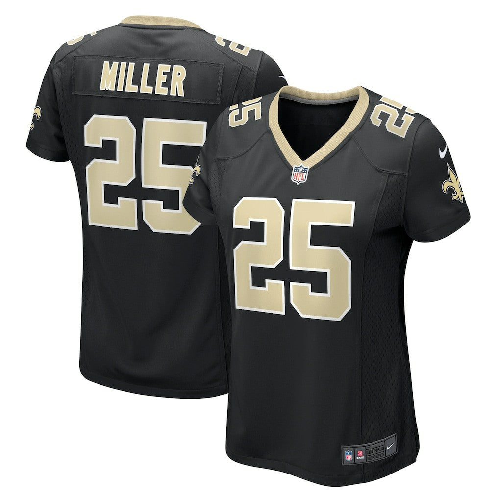 Kendre Miller New Orleans Saints Women's Team Game Jersey - Black | Nike online