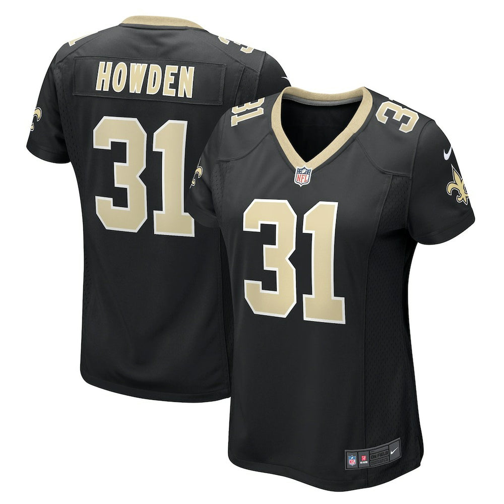 Jordan Howden New Orleans Saints Women's Team Game Jersey - Black | Nike for sale