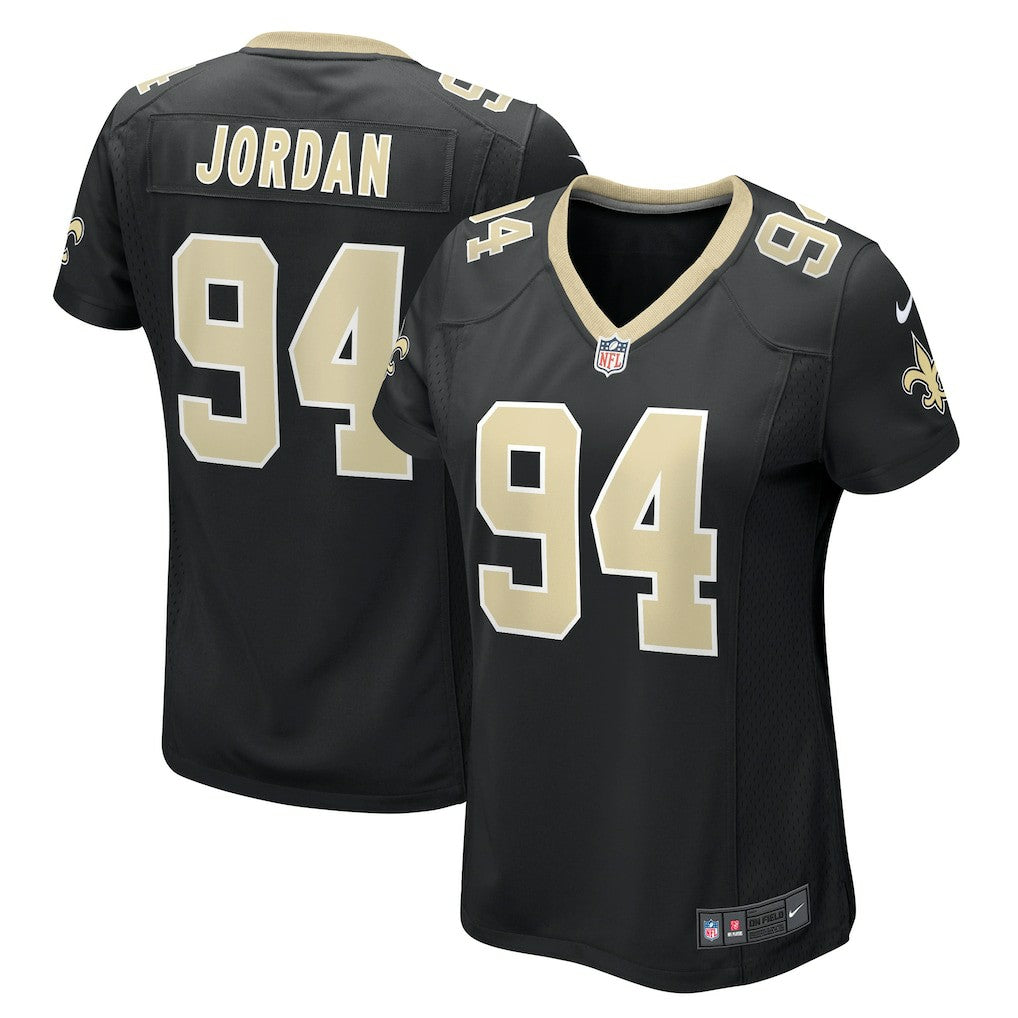 Cameron Jordan New Orleans Saints Women's Team Game Jersey - Black | Nike cheap
