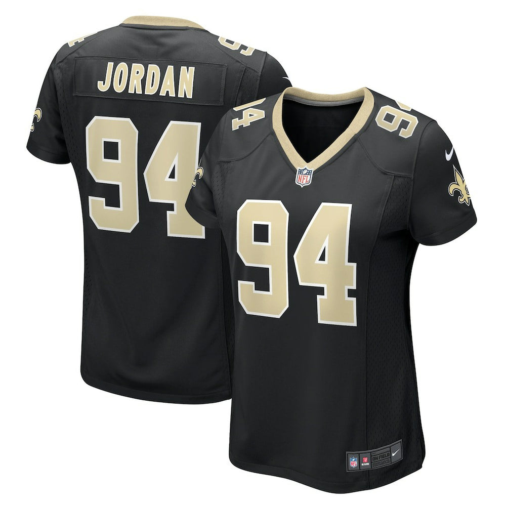Cameron Jordan New Orleans Saints Women's Team Game Jersey - Black | Nike cheap