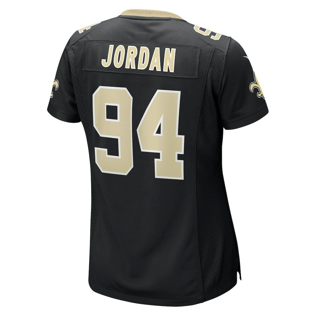 Cameron Jordan New Orleans Saints Women's Team Game Jersey - Black | Nike cheap