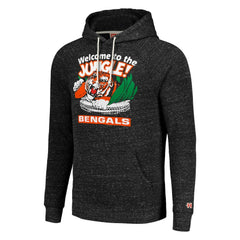 Cincinnati Bengals Homage Unisex Hyperlocal Raglan Pullover Hoodie - Charcoal outlet