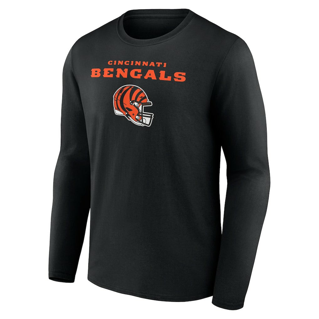 Ja'Marr Chase Cincinnati Bengals Team Wordmark Player Name & Number Long Sleeve T-Shirt - Black cheap