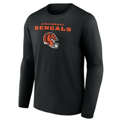 Ja'Marr Chase Cincinnati Bengals Team Wordmark Player Name & Number Long Sleeve T-Shirt - Black cheap