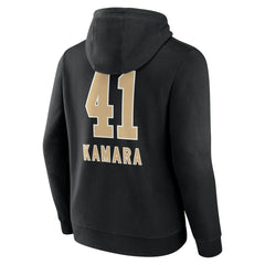 Alvin Kamara New Orleans Saints Team Wordmark Player Name & Number Pullover Hoodie - Black for sale