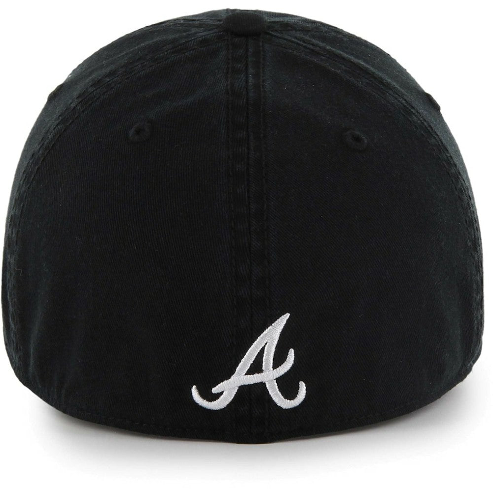 Atlanta Braves Crosstown Classic Franchise Fitted Hat - Black | 47 brand