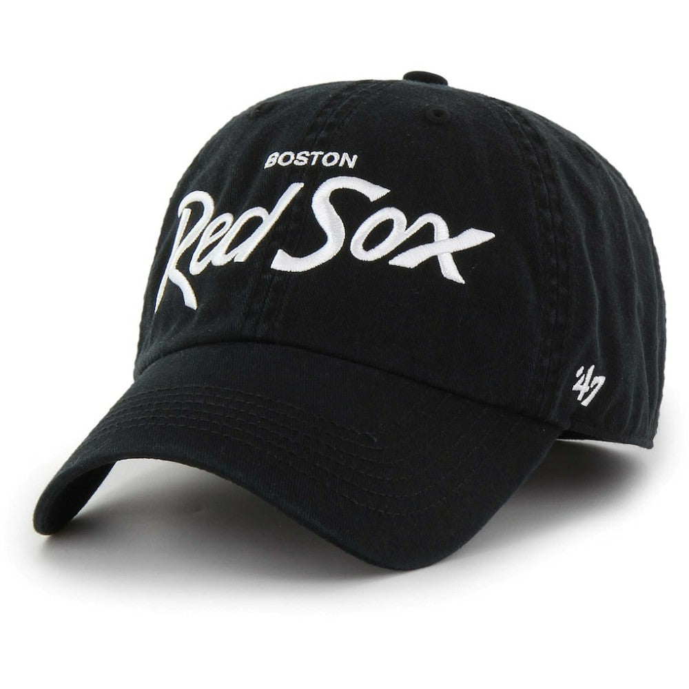 Boston Red Sox Crosstown Classic Franchise Fitted Hat - Black | 47 brand