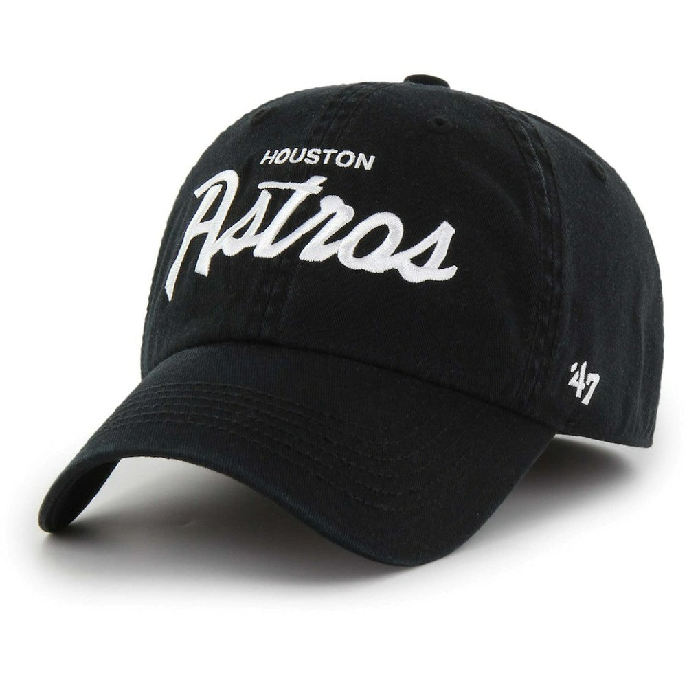 Houston Astros Crosstown Classic Franchise Fitted Hat - Black | 47 brand
