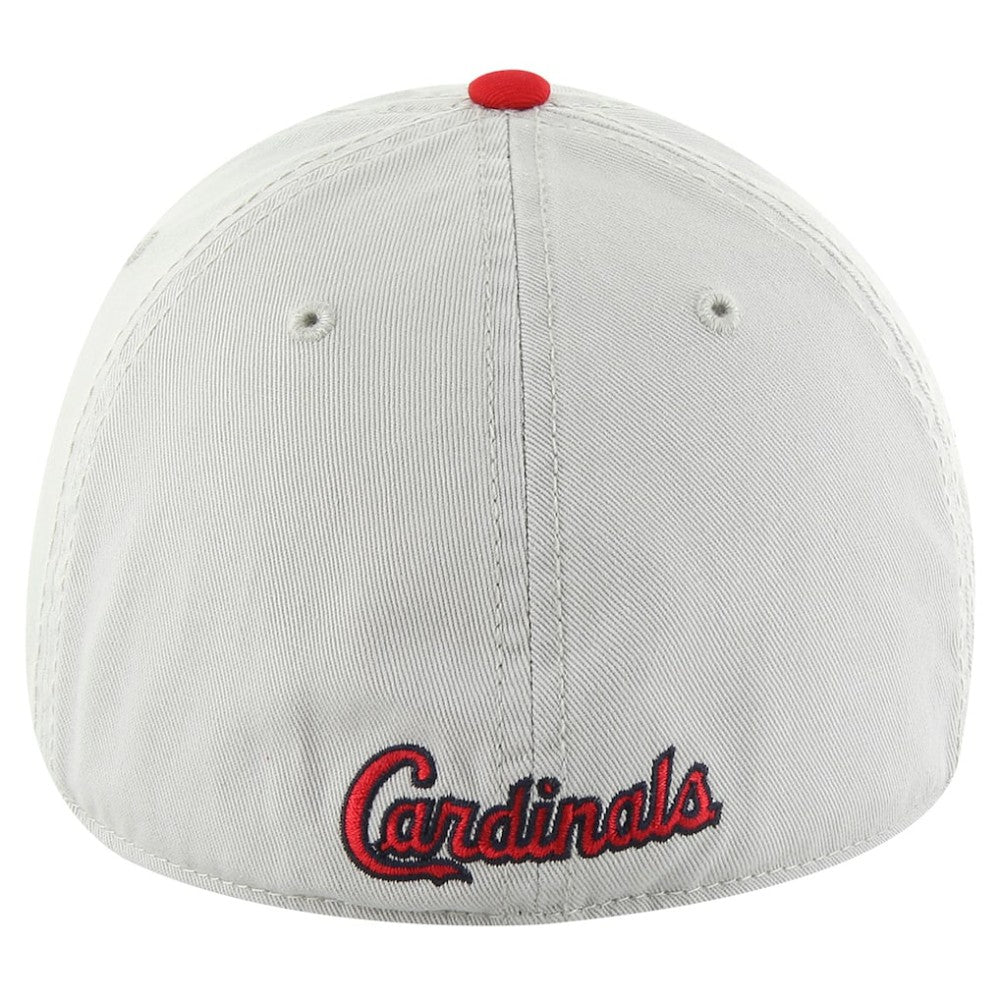 St. Louis Cardinals Sure Shot Classic Franchise Fitted Hat - Gray/Red | 47 brand