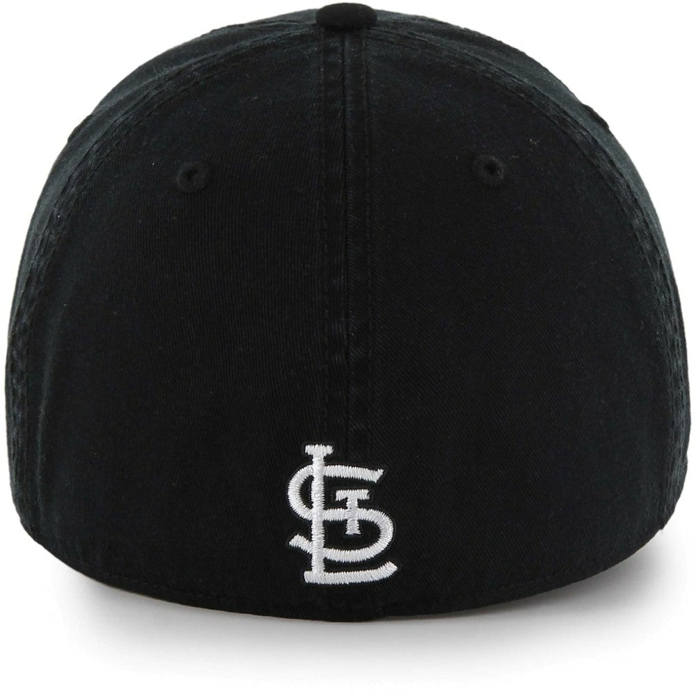 St. Louis Cardinals Crosstown Classic Franchise Fitted Hat - Black | 47 brand