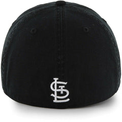St. Louis Cardinals Crosstown Classic Franchise Fitted Hat - Black | 47 brand