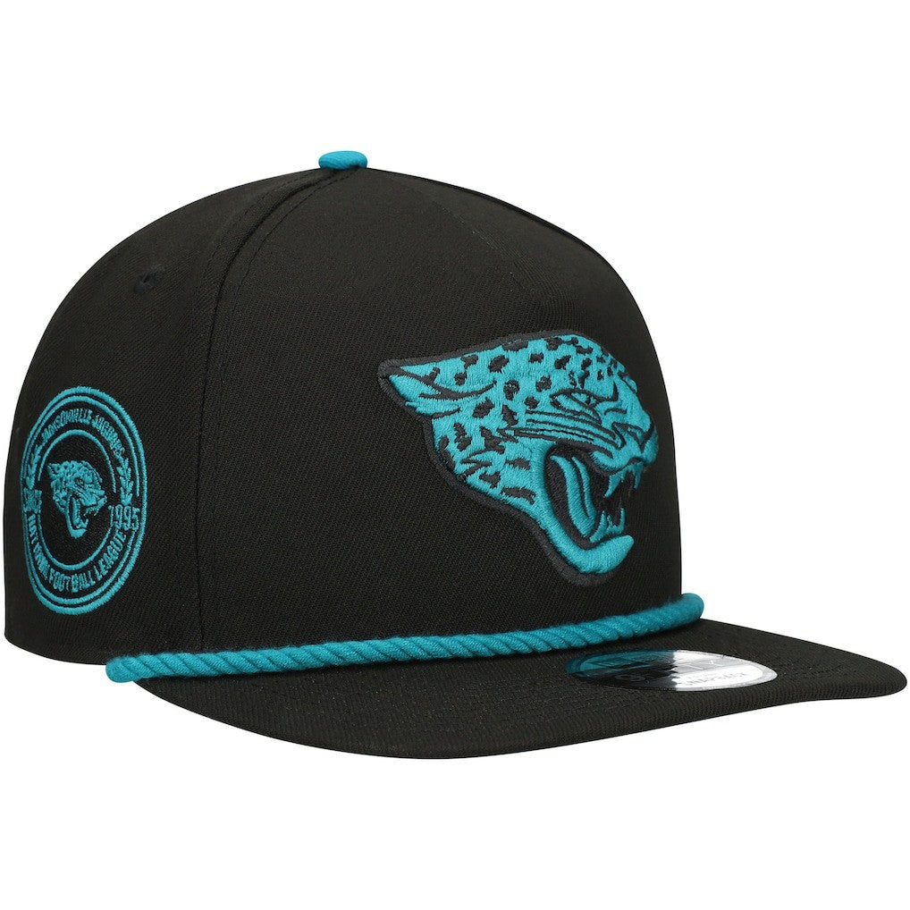 Jacksonville Jaguars New Era Captain Snapback Hat - Black cheap