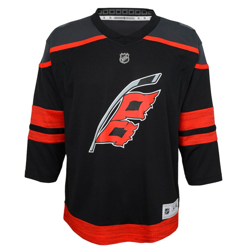 Carolina Hurricanes Youth Home Replica Jersey Black