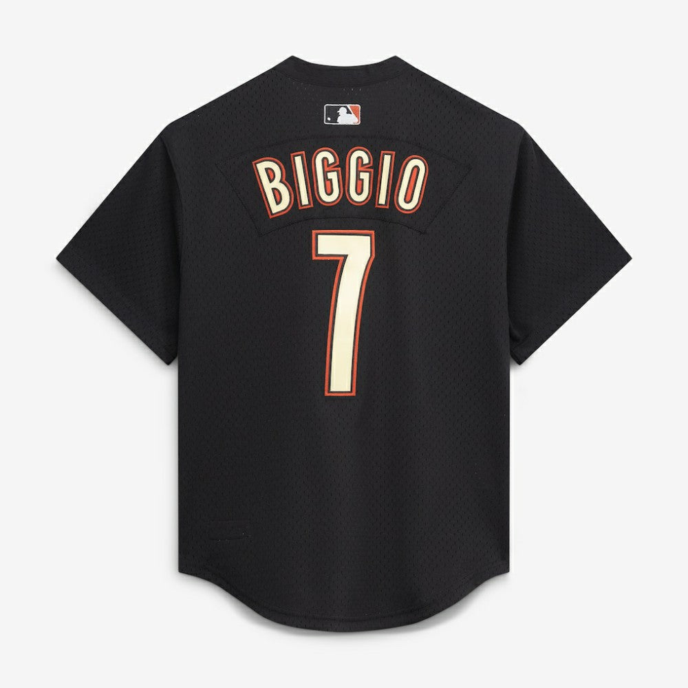 Craig Biggio Houston Astros Authentic Batting Practice Jersey - Black | Mitchell & Ness