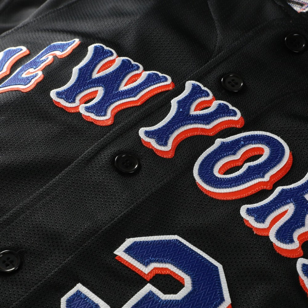 Mike Piazza New York Mets Cooperstown Collection 2000 Batting Practice Jersey - Black | Mitchell & Ness