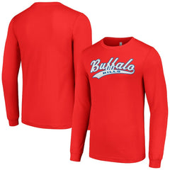 Buffalo Bills Starter Tailsweep Long Sleeve T-Shirt - Red cheap