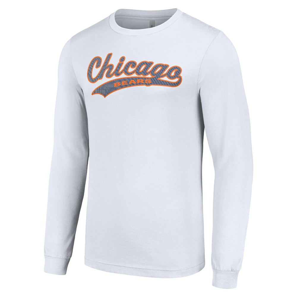 Chicago Bears Starter Tailsweep Long Sleeve T-Shirt - White online