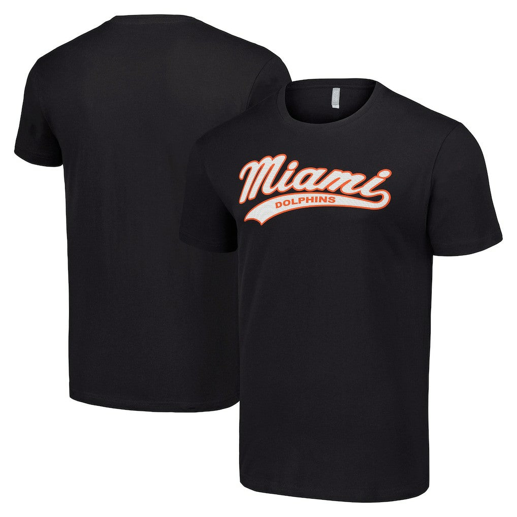 Miami Dolphins Starter Tailsweep T-Shirt - Black discount