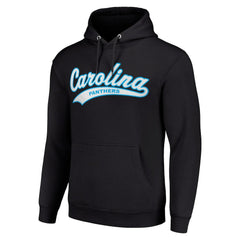 Carolina Panthers Starter Unisex Tailsweep Pullover Hoodie - Black on sale