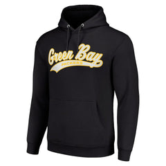Green Bay Packers Starter Unisex Tailsweep Pullover Hoodie - Black online