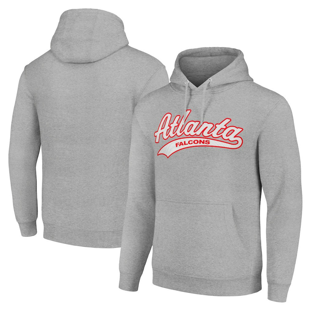 Atlanta Falcons Starter Unisex Tailsweep Pullover Hoodie - Heather Gray discount