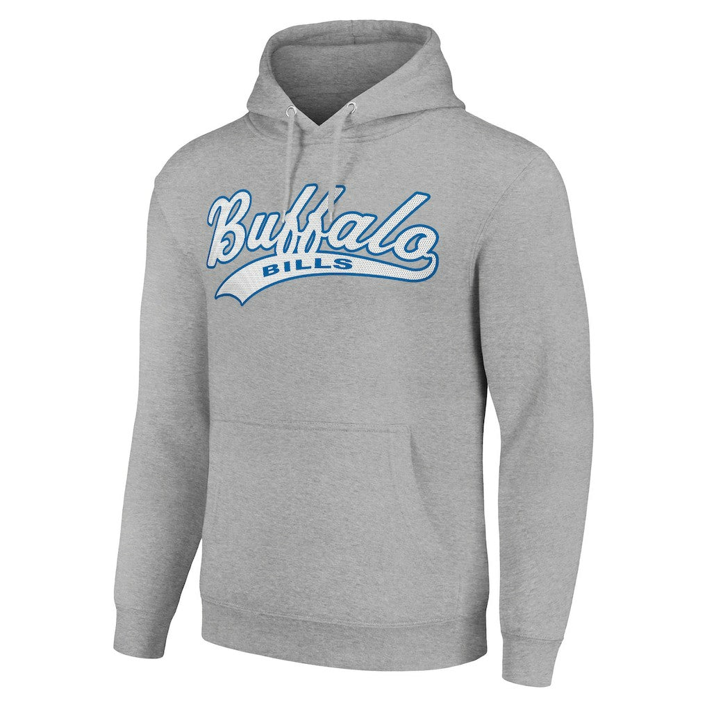 Buffalo Bills Starter Unisex Tailsweep Pullover Hoodie - Heather Gray sale
