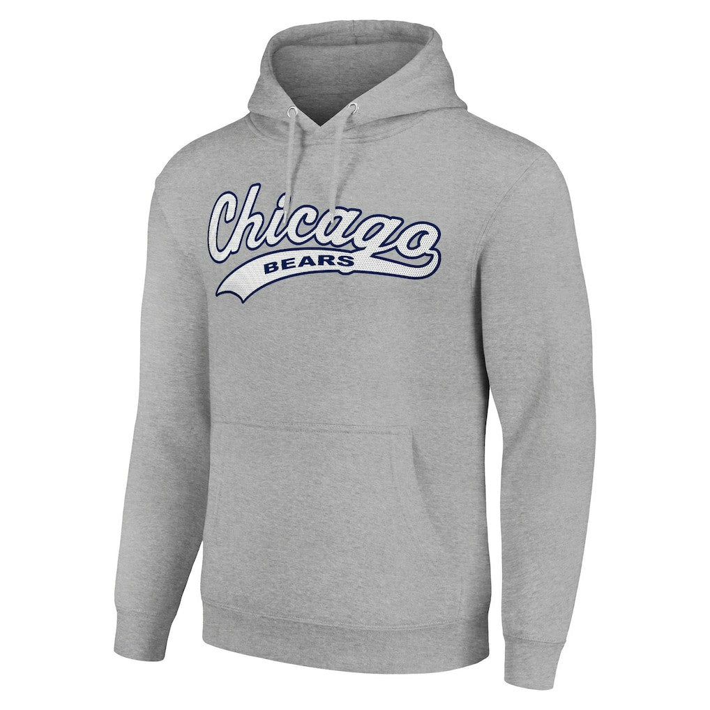 Chicago Bears Starter Unisex Tailsweep Pullover Hoodie - Heather Gray outlet