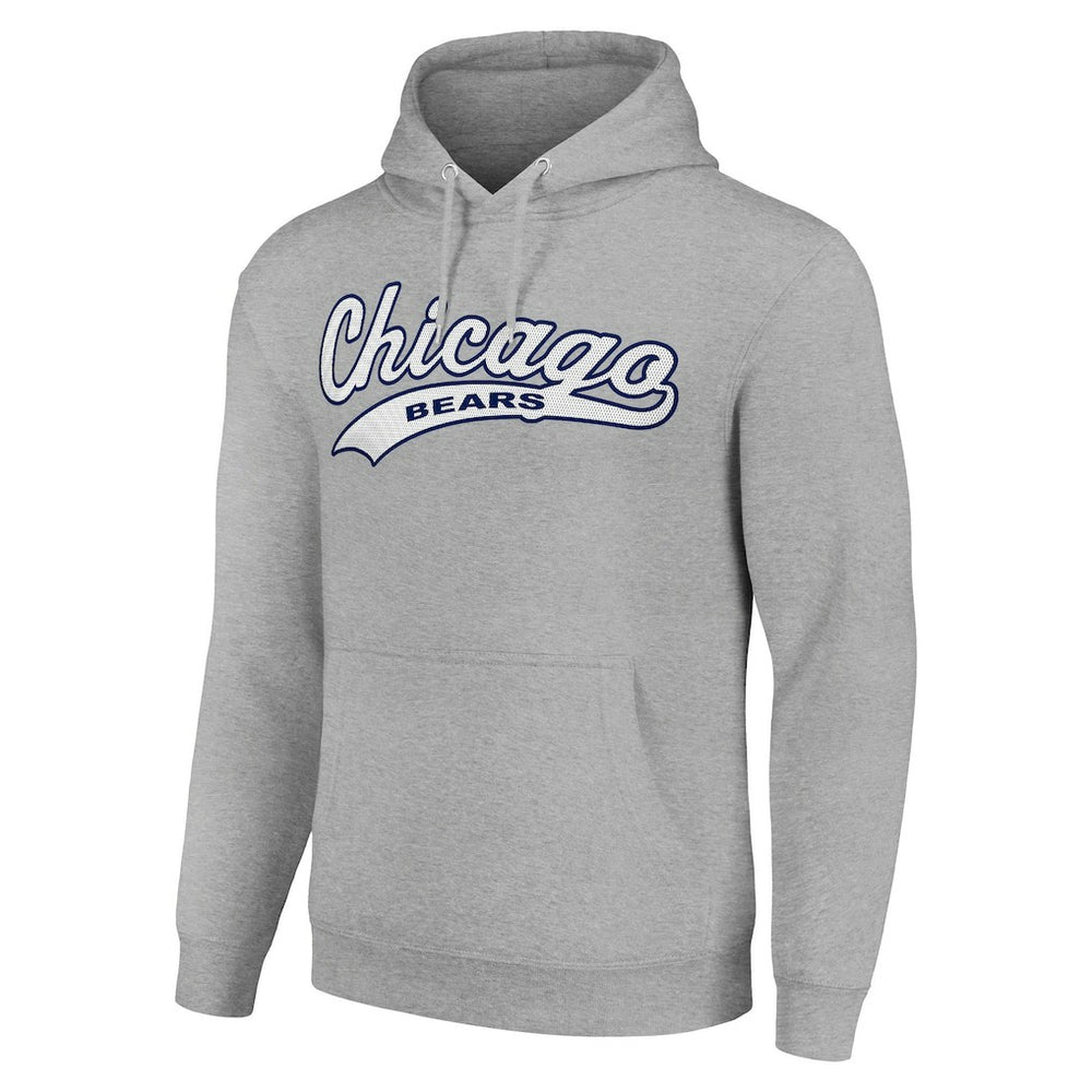 Chicago Bears Starter Unisex Tailsweep Pullover Hoodie - Heather Gray outlet
