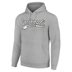 Cincinnati Bengals Starter Unisex Tailsweep Pullover Hoodie - Heather Gray sale