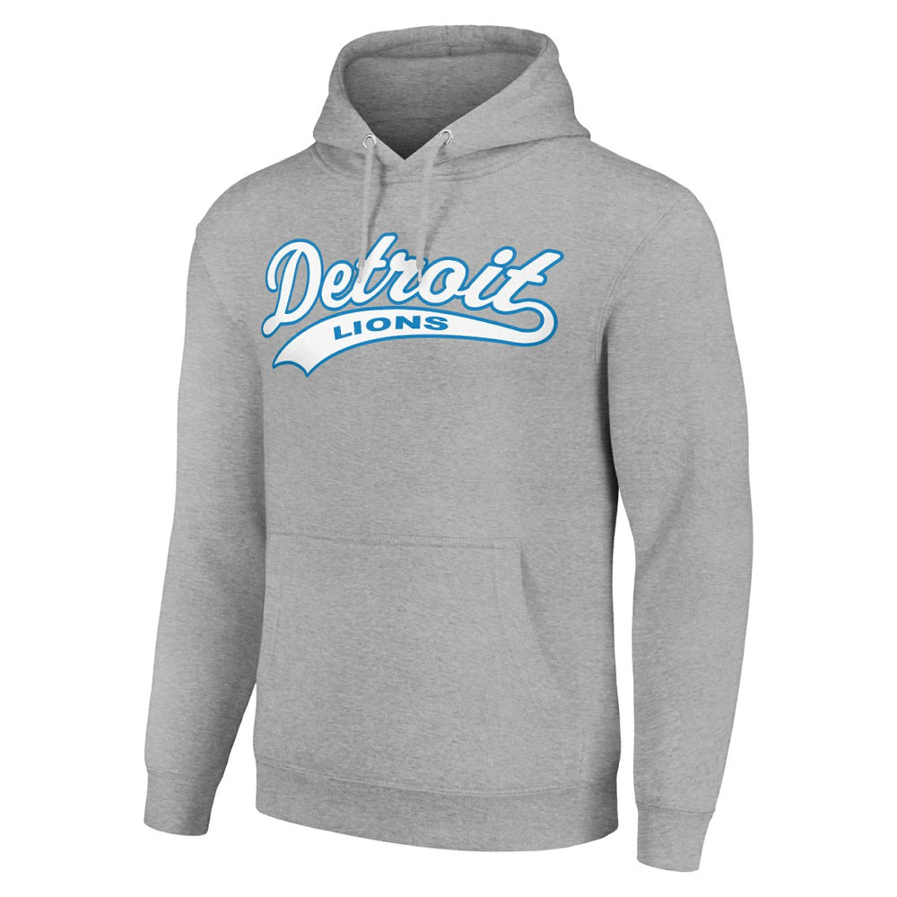 Detroit Lions Starter Unisex Tailsweep Pullover Hoodie - Heather Gray online