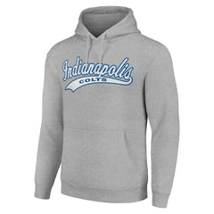 Indianapolis Colts Starter Unisex Tailsweep Pullover Hoodie - Heather Gray online