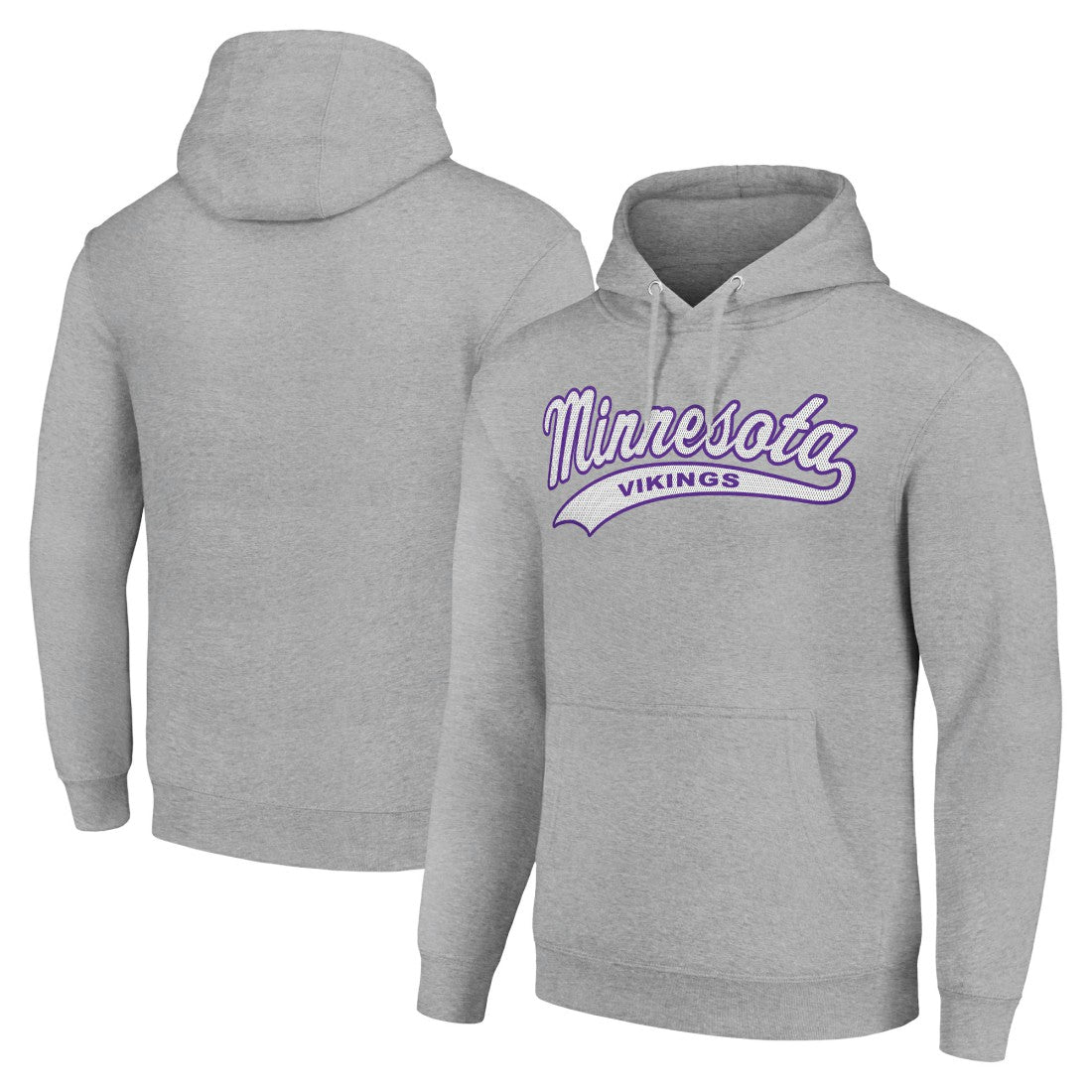 Minnesota Vikings Starter Unisex Tailsweep Pullover Hoodie - Heather Gray sale