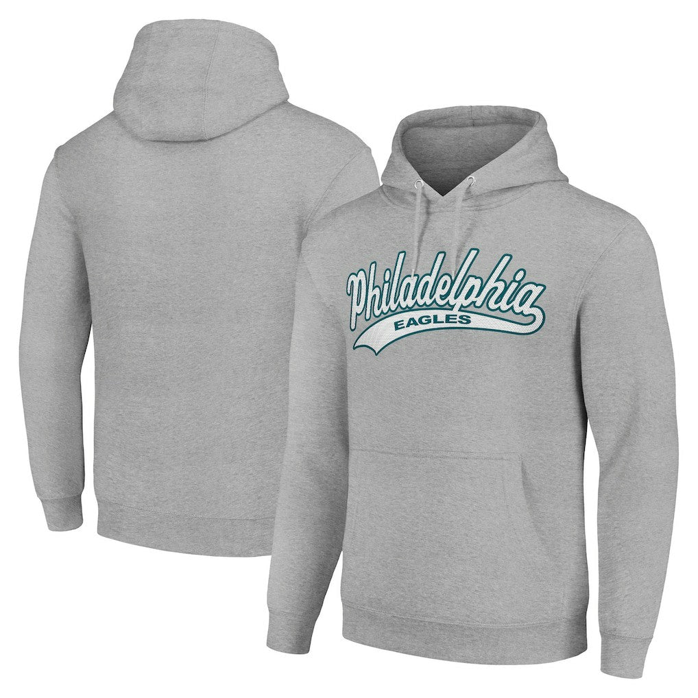 Philadelphia Eagles Starter Unisex Tailsweep Pullover Hoodie - Heather Gray outlet