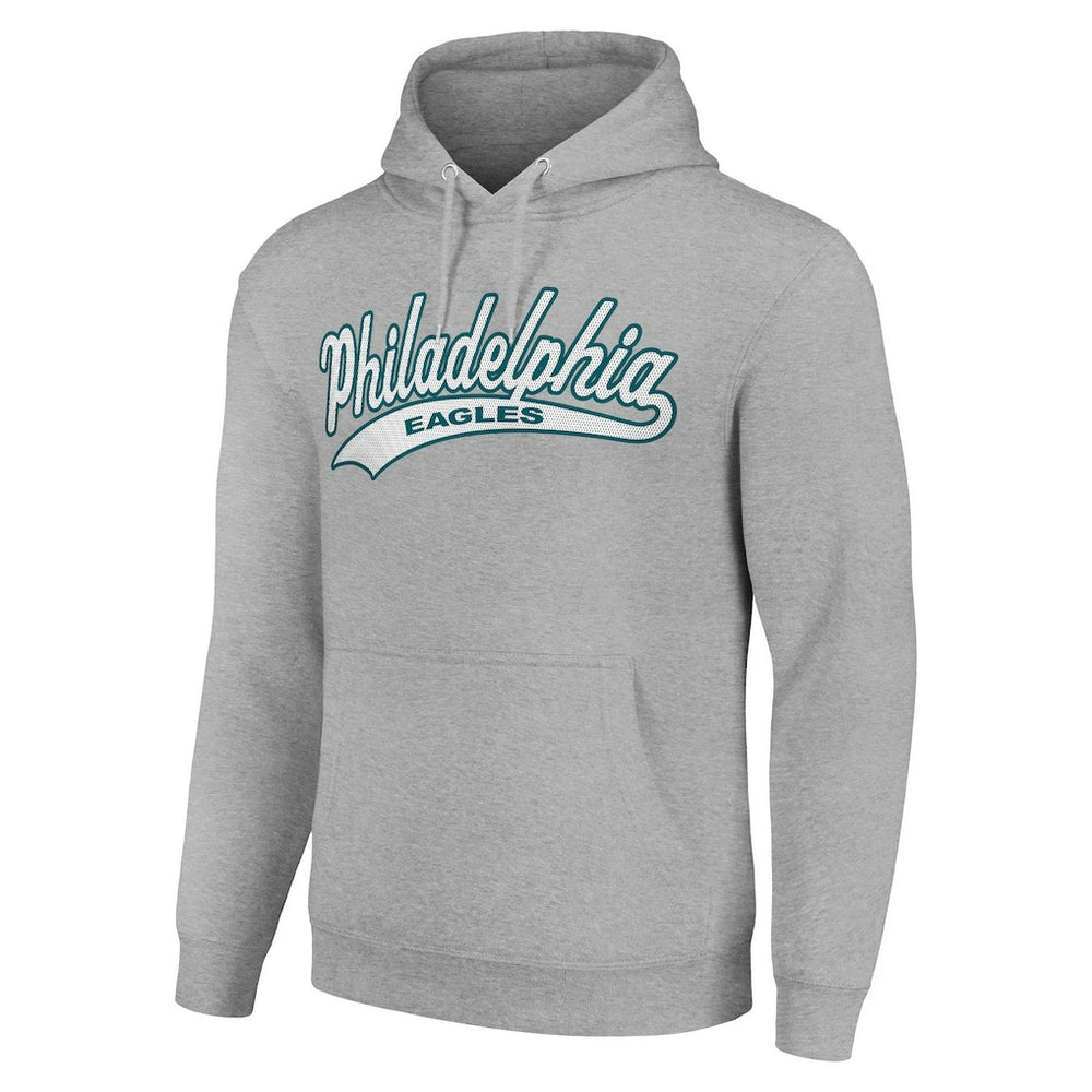 Philadelphia Eagles Starter Unisex Tailsweep Pullover Hoodie - Heather Gray outlet
