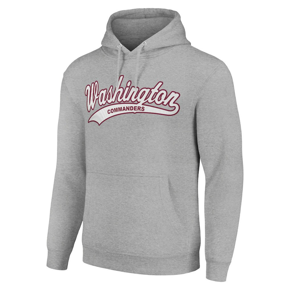 Washington Commanders Starter Unisex Tailsweep Pullover Hoodie - Heather Gray on sale