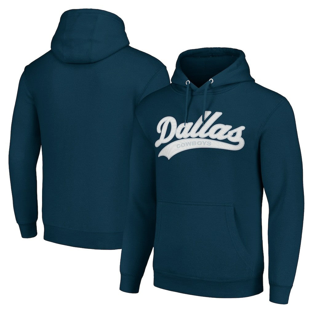 Dallas Cowboys Starter Unisex Tailsweep Pullover Hoodie - Navy cheap