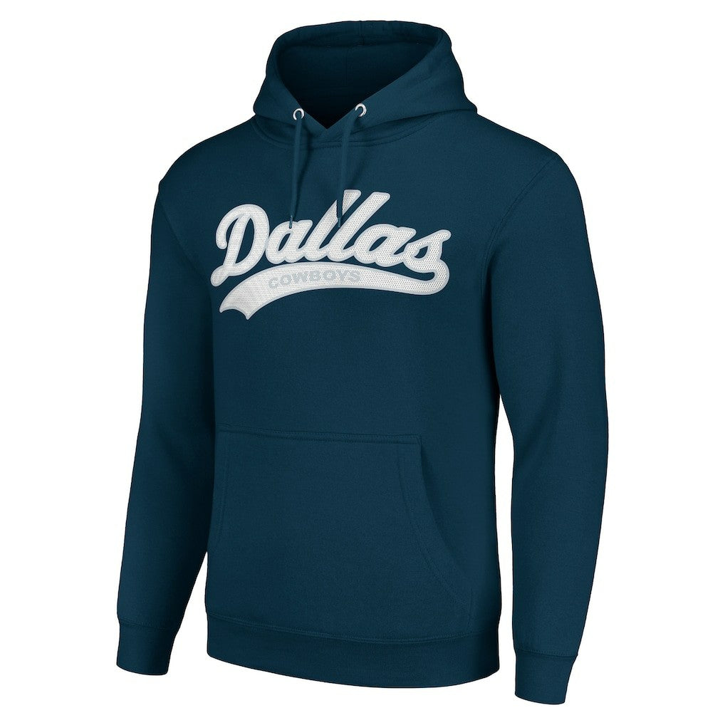 Dallas Cowboys Starter Unisex Tailsweep Pullover Hoodie - Navy cheap