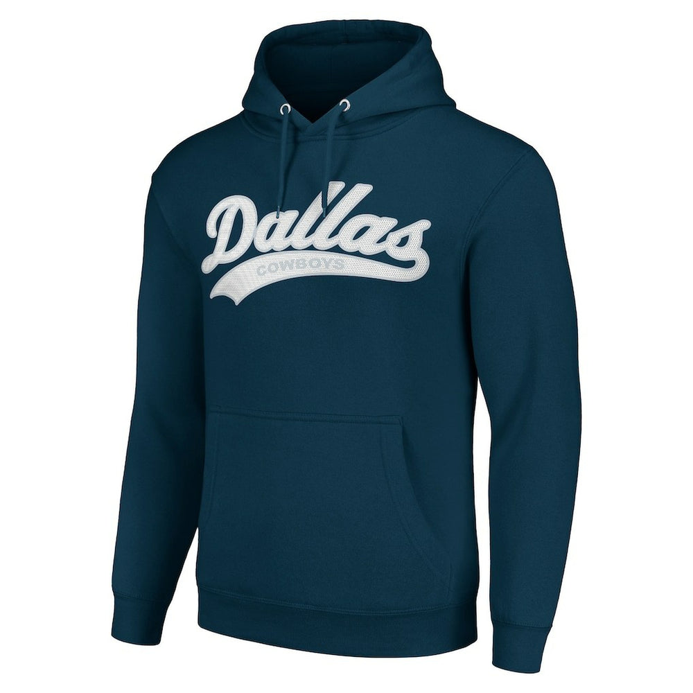 Dallas Cowboys Starter Unisex Tailsweep Pullover Hoodie - Navy cheap