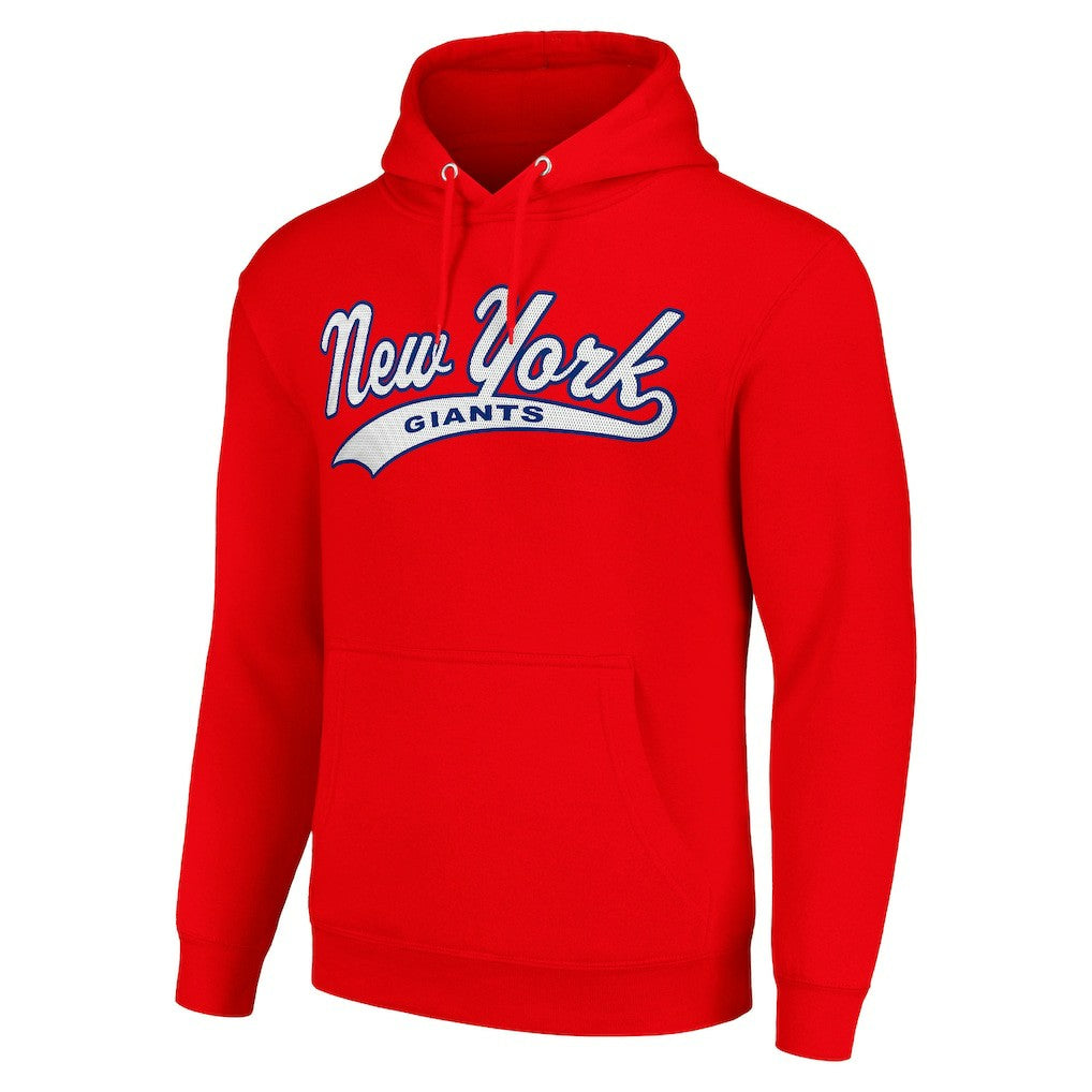 New York Giants Starter Unisex Tailsweep Pullover Hoodie - Red online