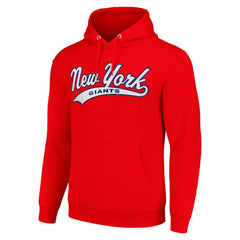 New York Giants Starter Unisex Tailsweep Pullover Hoodie - Red online