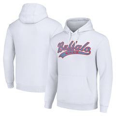 Buffalo Bills Starter Unisex Tailsweep Pullover Hoodie - White outlet