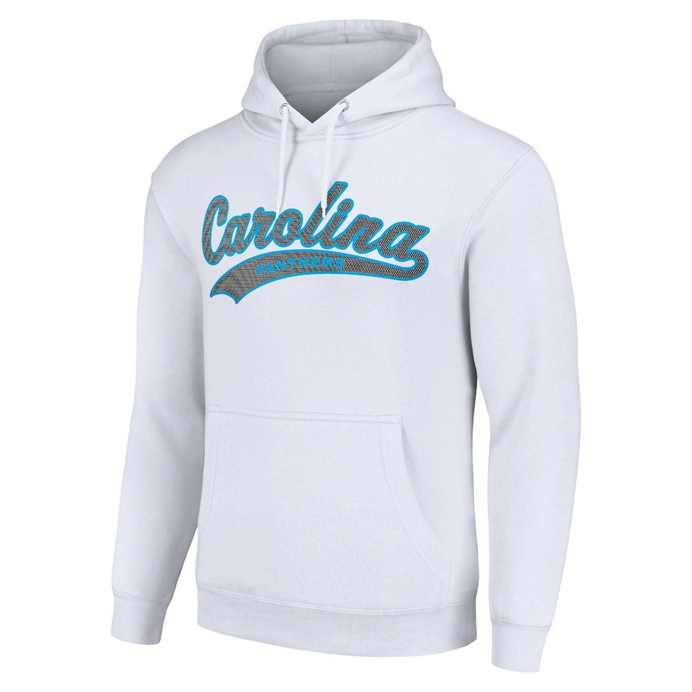Carolina Panthers Starter Unisex Tailsweep Pullover Hoodie - White discount