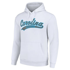 Carolina Panthers Starter Unisex Tailsweep Pullover Hoodie - White discount